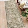 Vintage Area Rugs for Living Room, Washable Carpet Indoor Non Slip Large Area Rugs, Soft Low Pile Rug Foldable Floor Rug - 4 of 4