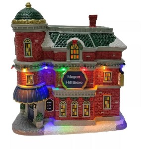 Carole Towne Megan Hill Bistro Christmas Village Scene #5286196 - 1 of 3