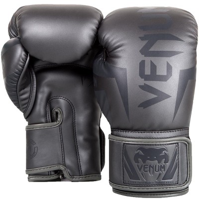 Venum Elite Hook And Loop Boxing Gloves - Black/dark Camo : Target