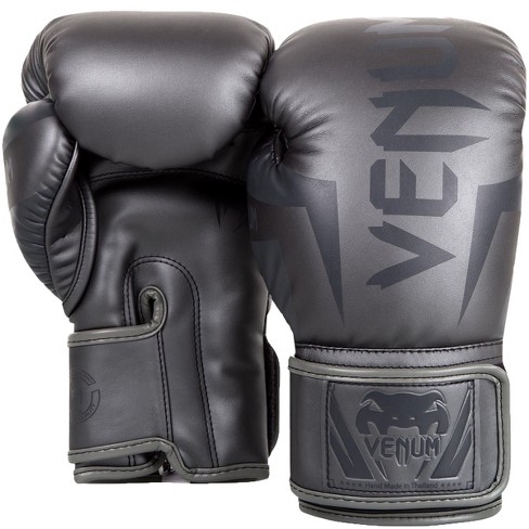 Venum Elite Hook And Loop Training Boxing Gloves - 8 Oz. - Gray/gray :  Target