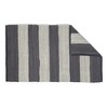 Design Imports Rugby Stripe Chindi - Gray & White - 2 X 3 Ft - 2 of 4