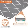 OPUX Anti Fatigue Kitchen Floor Mat, Reversible Waterproof Non Slip Comfort Pad Office Home - 4 of 4
