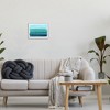 Stupell Industries Turquoise Gradient Shape Painting Black Framed Giclee Art - 2 of 4