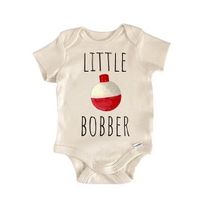 Little Bobber Fishing - Baby Boy Girl Clothes Infant Onesie® Funny Cute Newborn GS1 - 1 of 4