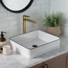 Cobbe Single Handle Bathroom Vessel Sink Faucet Single-Hole Installation Brushed Gold - 2 of 4