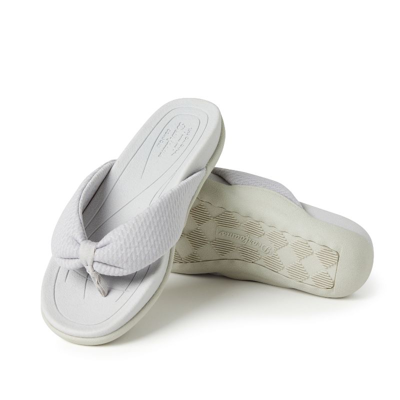 Dearfoams Women's Low Foam Thong Sandal, 5 of 6