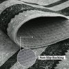 Bordered Area Rugs for Living Room, Modern Machine Washable Non Slip Low Pile Rug for Dining Room Home Office - 4 of 4