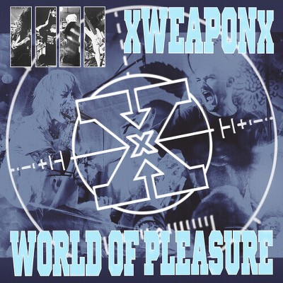 World of Pleasure - Weapon of Pleasure Split (Explicit Lyrics Colored Vinyl Blue) (vinyl 12 inch single)