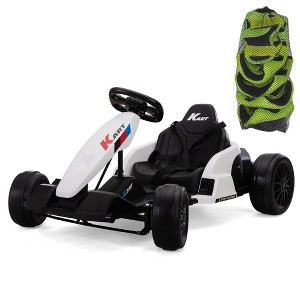 Sandinrayli 24-Volt Kids Ride On Drift Car Electric Go Kart for Kids Ages 4-16 Ride on Toy Car - 1 of 4