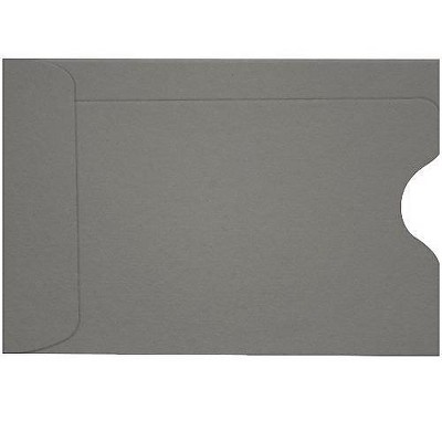 LUX Credit Card Sleeve 2 3/8 x 3 1/2 250/Box Smoke LUX-1801-22-250