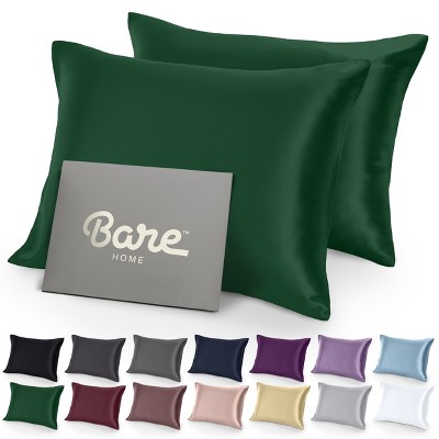 2 Pcs Satin Pillowcase Set