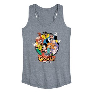 Women's - A Goofy Movie -  Graphic Racerback Tank - 1 of 4