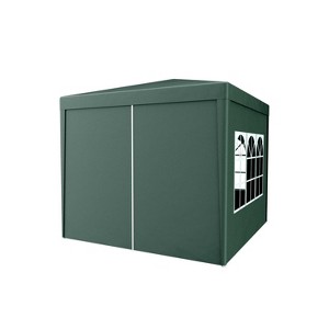 10'x10' Party Tent, Commercial Gazebo Tent With 4 Removable Walls, Windows, Zipper Door, Portable Canopy Tent - 1 of 4