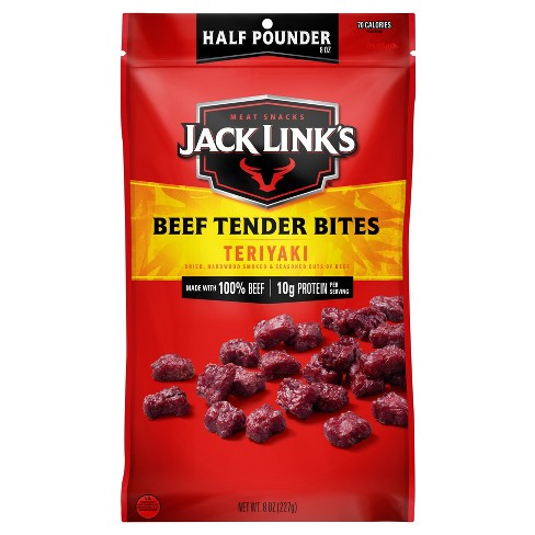 Jack Links Teriyaki Bites - 8oz : Target