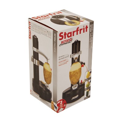 Starfrit Black Electric Rotato Express Peeler