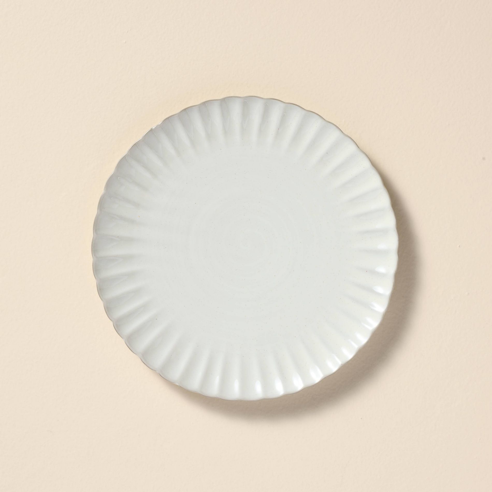 8.5" Scalloped Edge Stoneware Salad Plate - Hearth & Hand™ with Magnolia