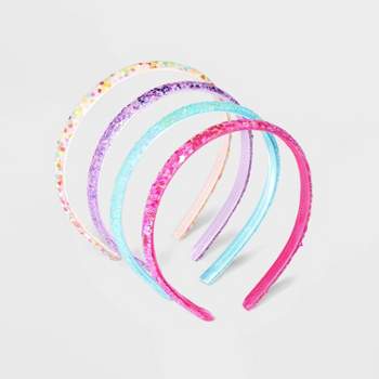 ACO-UINT 3 Pack Pearl Headbands for Girls, Confetti Headbands for Kids Cute  Girls Headbands, Toddler Headbands Hair Accessories for Girls 4-6 8-12