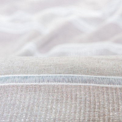 Taupe Sheer Polyester Grommet Window Panels, 52 x 63 Inches