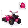 RUVALINO Baby Walkers, Stable Base and Playful Design for Indoor Learning or Exploration, Safe Activity Center for Baby, Pink,41.54”*15.94”*19.09" - 4 of 4