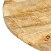 vidaXL Side Table 26.8"x26.8"x22" Solid Mango Wood - 4 of 4