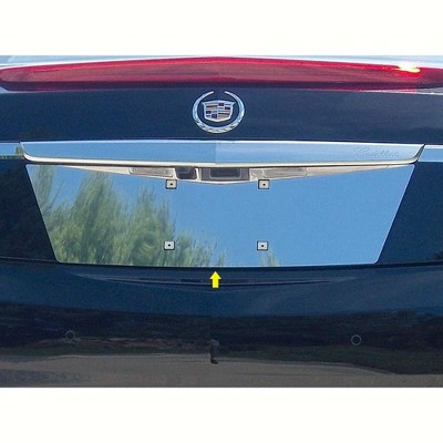 QAA Part LP53245 is a 1 Piece Stainless Steel License Plate Bezel That is Compatible with The Cadillac XTS 2013-2017