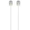 Monoprice Cat6 Ethernet Patch Cable - 3 Feet - White | Stranded, 550MHz, UTP, Pure Bare Copper Wire, 32AWG  - Micro SlimRun Series - 2 of 4