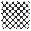 Bacati - Large Dots Black Curtain Panel - image 4 of 4