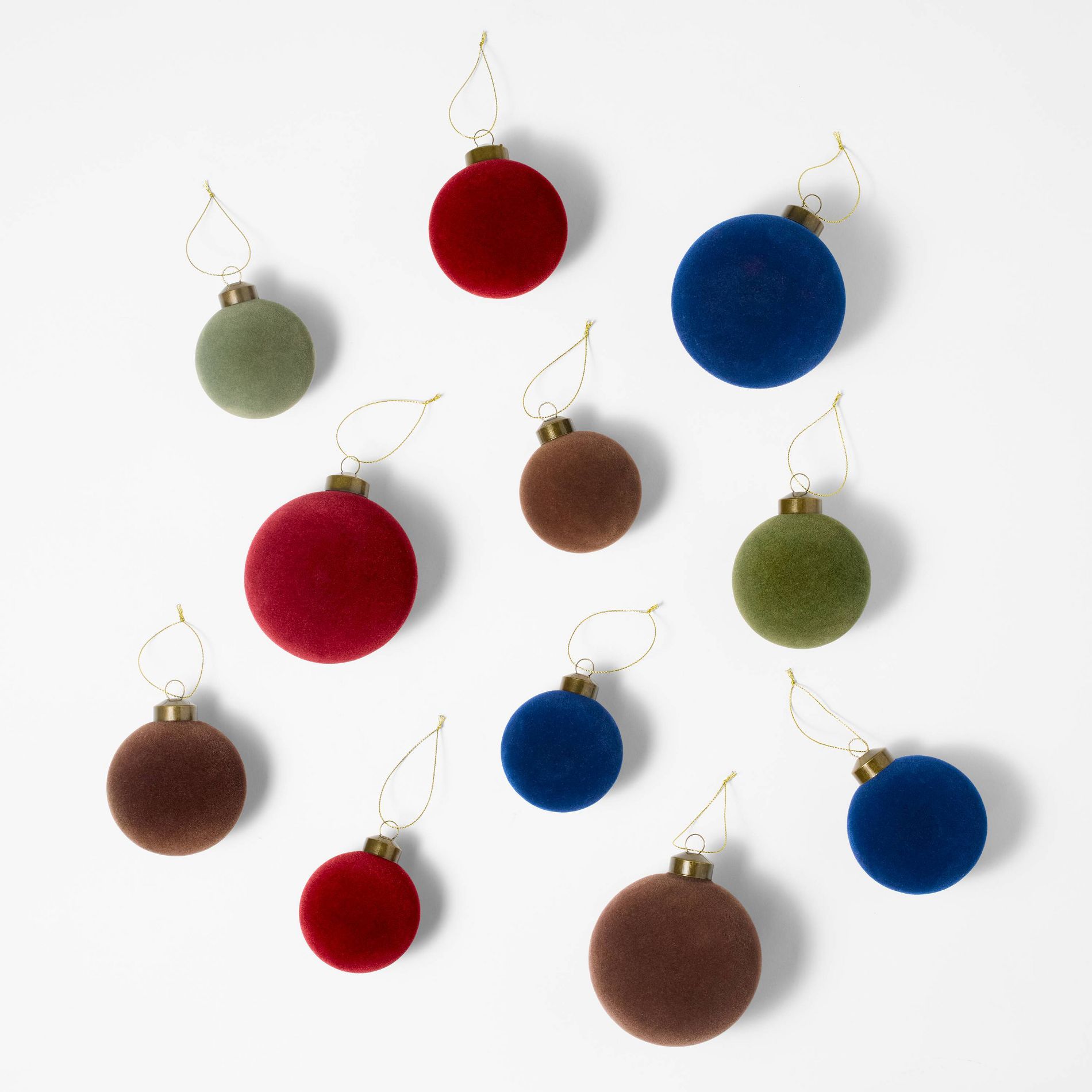 Set of 11 Velvet Ornaments - Threshold™ designed with Studio McGee