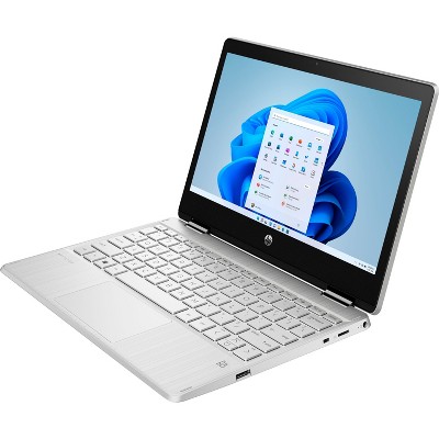 HP Pavilion x360 11.6” HD (1366 x 768) 2-in-1 Touchscreen Laptop, Intel Pentium Silver N5030, 4GB RAM, 128GB SSD, Natural Silver (11m-ap0023dx)