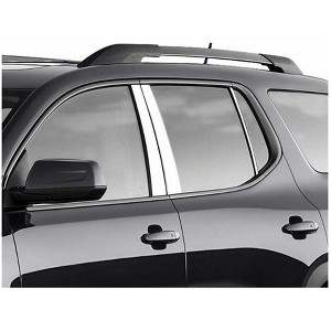 QAA is Compatible with 2017-2020 GMC Acadia 6 Piece Stainless Pillar Post Trim PP57426 - 1 of 2