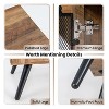 LunaLulinlk 2-Door Farmhouse Kitchen Storage Bar Cabinet with Wine Rack - 4 of 4