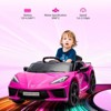 Ride on Sports Car 12V Battery Powered Car for Kids Licensed Corvette Toddles Electric Car Toy with Remote Control - 2 of 4