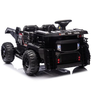 Whisen Two-seater Kids Ride, Seat width 19.69in, E-rear dump, Gift for Kids Aged 3+ - 1 of 4