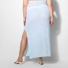 Women's Rose Pointelle Sweater Maxi Skirt - Wild Fable™ - 3 of 3