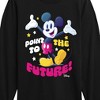 Boys' - Disney - Mickey Point To The Future Long Sleeve Graphic T-Shirt - 2 of 4