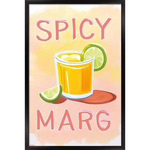 Trends International Reinders: Drinks - Spicy Marg I Framed Wall Poster Prints - 1 of 4