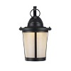 Chloe Lighting CH22L67BK13-OD1 Abbington Transitional Led Textured Black Outdoor Wall Sconce 13" Tall - 4 of 4