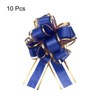 Unique Bargains Christmas Wedding Gift Wrapping Large Pull Bow 10 Pcs - 3 of 4