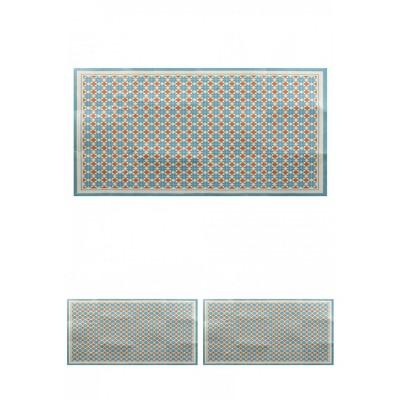 Unique Bargains Waterproof Anti-Slip Foot Wipe No Washing Kitchen Floor Mat