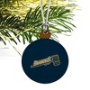 Brandeis University Primary Logo Mini Small Tiny Wood Christmas Tree Holiday Ornament - 3 of 4