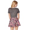 Aeropostale Womens Stretch Floral Mini Skirt - 2 of 3