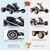 24V Go Kart for Kids 8-13, 8.1MPH High Speed with Dual 300W Motors for Drifting,9Ah Battery, 155lbs Max Load, with Music - 4 of 4