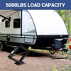 EcoSummer 5000 LBS RV Scissor Jack, 4"-30" Adjustable Heavy Duty Trailer Stabilizer Leveling Jack with Crank Handle. - 3 of 4
