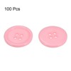 Unique Bargains Resin DIY Craft Flat 4-Hole Sewing Buttons 100 Pcs - 3 of 4