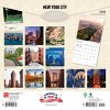 BrownTrout New York City 2026 12"x24" Hanging Square Wall Calendar Plastic-Free - 2 of 4