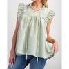 Women's Bailey Babydoll Top - Easel - 3 of 3