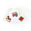 The Juniper Shop Christmas Dino Truck Youth Long Sleeve Tee - 2 of 3