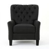 Fabric Push Back Recliner with Plush Cushioning - 2 of 4