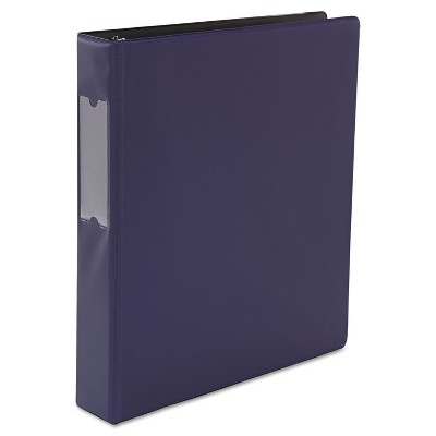 UNIVERSAL D-Ring Binder 1-1/2" Capacity 8-1/2 x 11 Navy Blue 20778