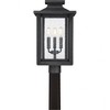 Quoizel Lighting Wakefield 3 - Light Post Light in  Earth Black - 4 of 4
